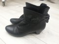 Черни дамски боти естествена кожа Paolo Botichelli 36 номер, снимка 2