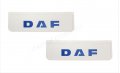 Релефни гумени бели калобрани Даф/DAF, снимка 1 - Аксесоари и консумативи - 24778732