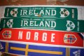 Национални отбори - Футболни шалове / Ireland / Norway / Sweden / Portugal, снимка 3