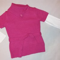 Пуловер с блузка размер 110, снимка 1 - Детски Блузи и туники - 20475718
