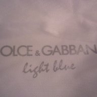  Чанта Dolce & Gabbana D&G Light Blue Shopper Bag, оригинал , снимка 8 - Чанти - 15187032