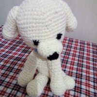 Плетена играчка куче, снимка 2 - Колекции - 20911879