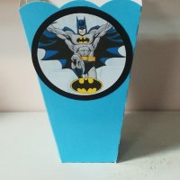 Кутийка за пуканки   batman, снимка 1 - Подаръци за кръщене - 21997774