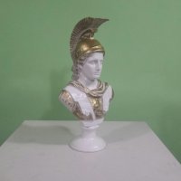 Александър Велики. Бюст. Античен. Статуетка.  Уникална. , снимка 2 - Статуетки - 21697919