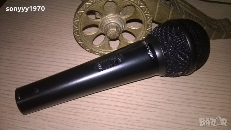 behringer profi microphone-жичен микрофон-внос швеицария, снимка 1