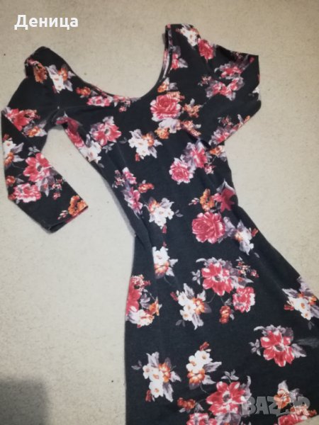 Рокля/туника с цветя, снимка 1