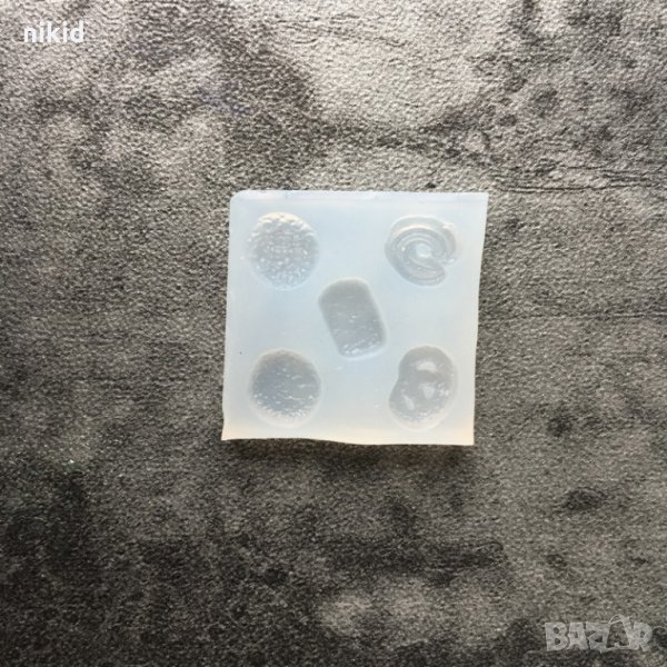 Миниатюри брецел бретцел бисквитки силиконов калъп молд бижутерски сладкарски смола изделия декор, снимка 1