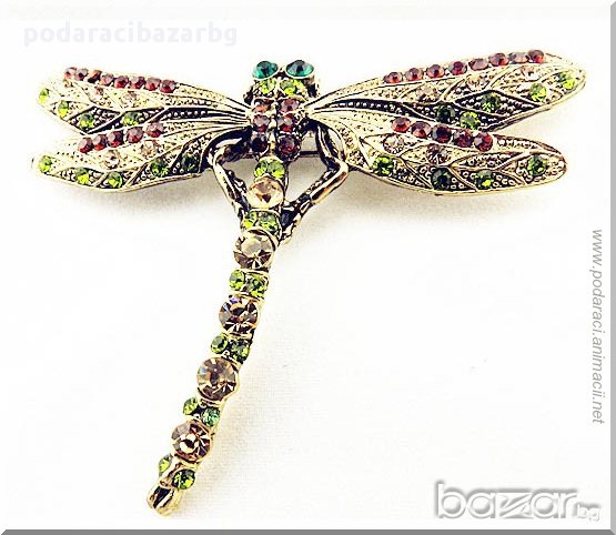 БРОШКА – МЕДЕНОТО ВОДНО КОНЧЕ, снимка 1