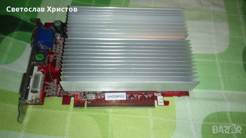    GeCube Radeon HD 2600 Pro 512Mb DDR2 128bit VGA DVI HDMI HDCP  PCI-E, снимка 1