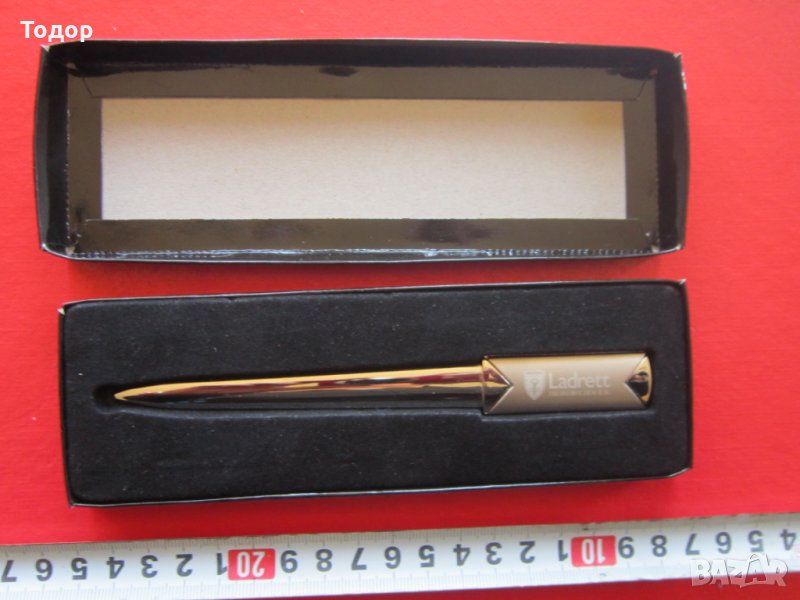 Уникален марков нож за писма в кутия, снимка 1