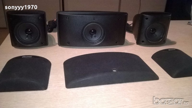 magnat център+2бр колони-внос швеицария, снимка 1