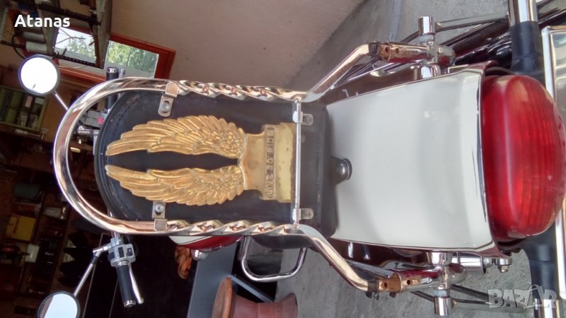 бронзов рокерски орнамент за мотоциклет, снимка 1