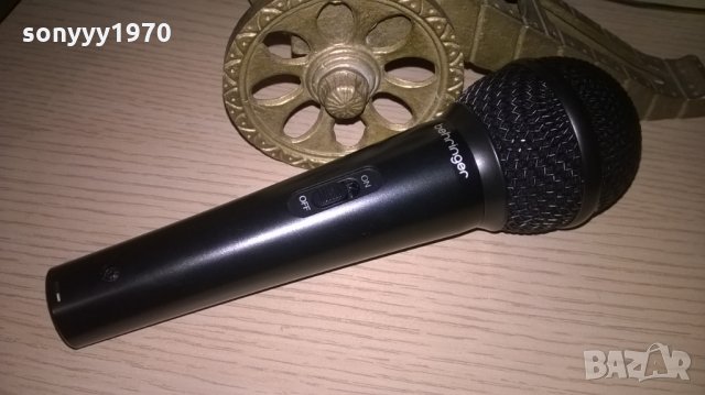 behringer profi microphone-жичен микрофон-внос швеицария, снимка 1 - Микрофони - 23795590