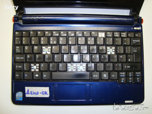 Acer Aspire One ZG5 Черен лаптоп на части , снимка 4 - Части за лаптопи - 17934591