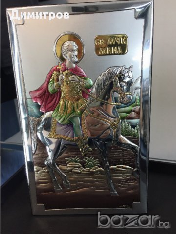 ЛУКСОЗНИ СРЕБЪРНИ ИКОНИ, снимка 9 - Други - 17525522
