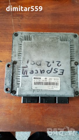  Компютър двигател за Renault Espace IV 2.2 dCi 130 к.с. миниван 2002, снимка 3 - Части - 22861915
