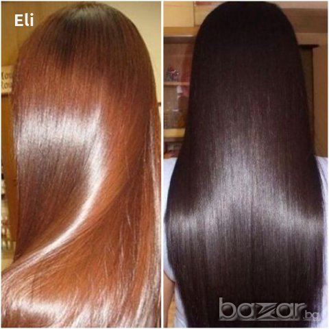 100%Натурално оцветяващо масло за тъмна коса, снимка 1 - Продукти за коса - 16853935