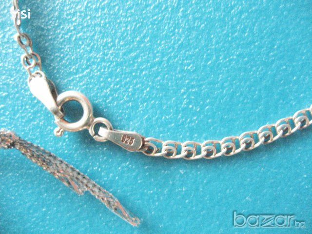 Сребърни синджири, снимка 7 - Колиета, медальони, синджири - 16697488