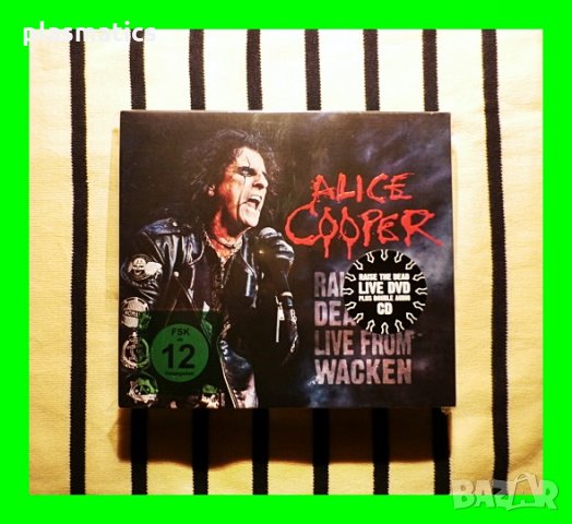 2CDs+DVD - ALICE COOPER - Live From Wacken