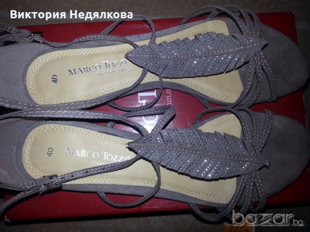 Нови сандали Мarco Tozzi- 40 н., снимка 5 - Сандали - 18335732