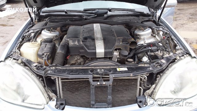 САМО НА ЧАСТИ Mercedes-Benz S 320 СИВ МАТ, снимка 7 - Автомобили и джипове - 18456634