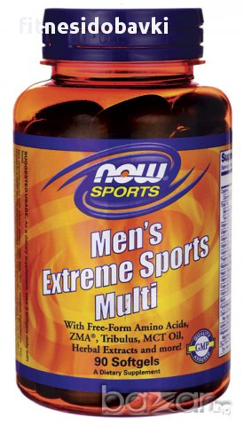 NOW Men's Extreme Sports Multi, 90 капс / 180 капс