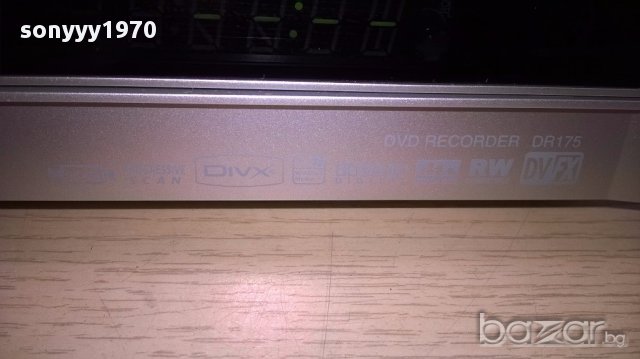 Lg dr175 dvd recorder+remote-внос швеицария, снимка 10 - Ресийвъри, усилватели, смесителни пултове - 13568280