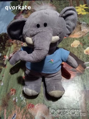 Слон, снимка 1 - Плюшени играчки - 21303871