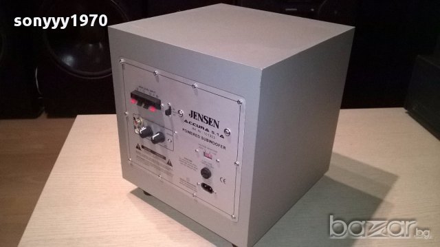Jensen accura 5.1a powered subwoofer 28/25/25см-внос швеицария, снимка 10 - Ресийвъри, усилватели, смесителни пултове - 14607369