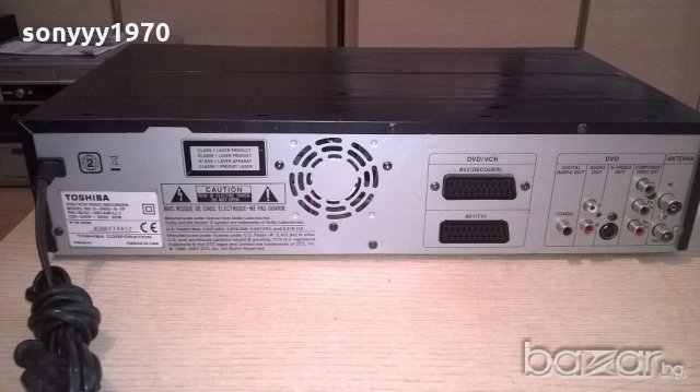 toshiba d-vr52-k-tf dvd/video recorder-за ремонт-внос швеицария, снимка 11 - Ресийвъри, усилватели, смесителни пултове - 18426320