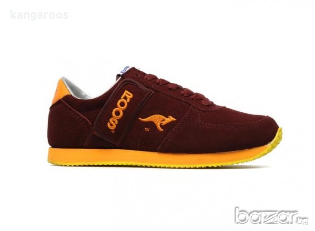 KangaROOS Combat-Suede bordeaux/orange , снимка 1 - Кецове - 19710364