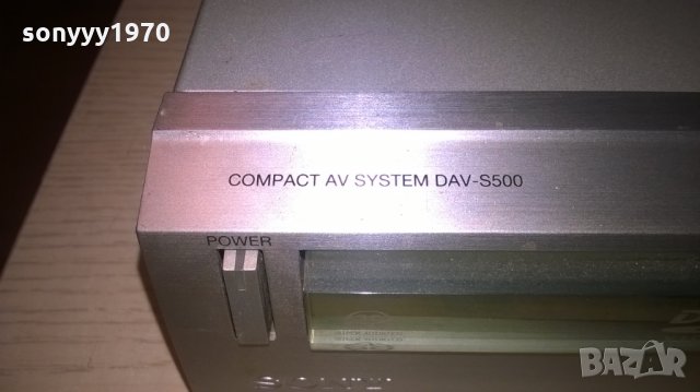 sony hcd-s500 dvd receiver-внос швеицария, снимка 11 - Ресийвъри, усилватели, смесителни пултове - 22899968