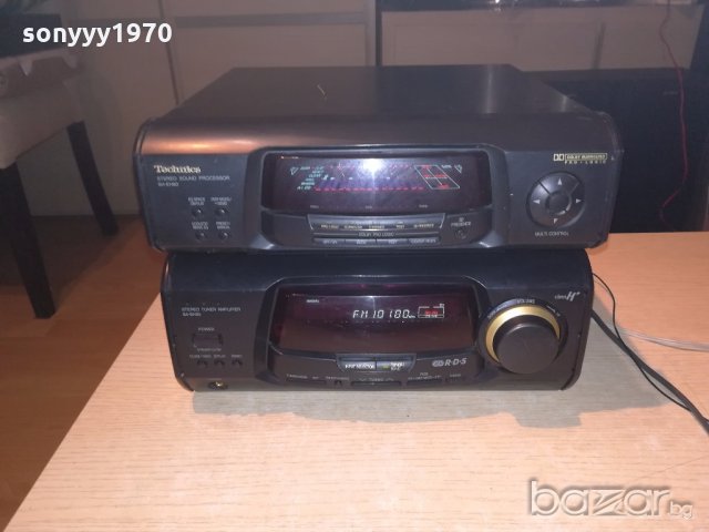 technics tuner amplifier+technics sound processor-made in japan, снимка 6 - Ресийвъри, усилватели, смесителни пултове - 20151633