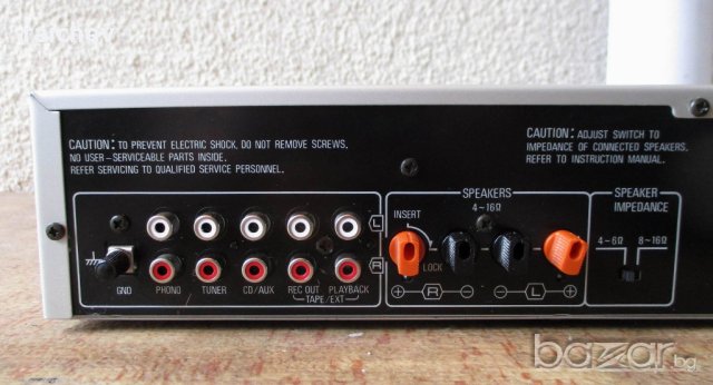 ★ █▬█ █ ▀█▀ ★ TECHNICS SU-Z250 – Сребрист красавец стерео усилвател от слим серията на фирмата. , снимка 7 - Ресийвъри, усилватели, смесителни пултове - 18991627