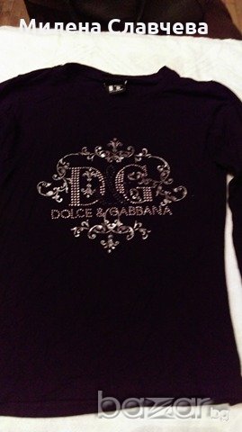 100% ОРИГИНАЛНА блуза на D&G, снимка 1 - Блузи с дълъг ръкав и пуловери - 20803414
