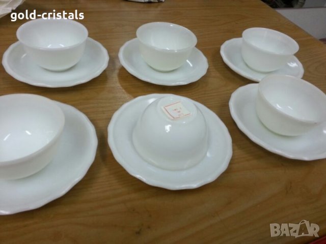  български аркопал опал чашки филджани , снимка 3 - Антикварни и старинни предмети - 24965408