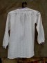 Старинна Мъжка кенарена риза за носия, снимка 7