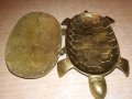 антика костенурка-ретро колекция-мед/месинг-внос франция, снимка 10