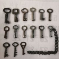 Лот стари кухи ключета. , снимка 5 - Колекции - 25479935