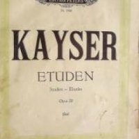 Heinrich Ernst Kayser: 36 Etüden Für die violine Opus 20 , снимка 1 - Други - 24469979