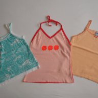 Летни потници за момиче, 128 см.  , снимка 2 - Детски тениски и потници - 16401969