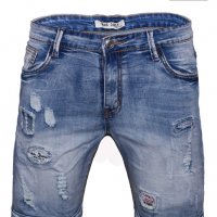 Къси мъжки дънки X23, снимка 1 - Къси панталони - 21458994