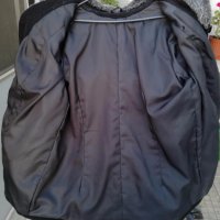Черно дамско зимно палто, снимка 5 - Палта, манта - 22518476