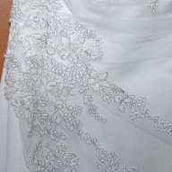 Булчинска рокля, по поръчка от Асеновград, много добро състояние, снимка 5 - Сватбени рокли - 16425159