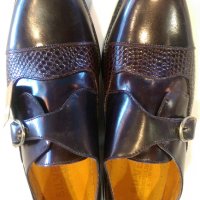 Кожени Италиански обувки, снимка 1 - Ежедневни обувки - 22880862