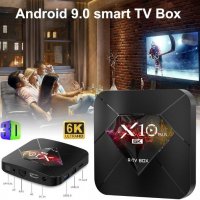 R-TV BOX X10 Plus 4 GB RAM 32/64 GB ROM Android9 3D 6K WiFi Mali T720 Cortex-A53x2GHz Медиа Плеър, снимка 9 - Плейъри, домашно кино, прожектори - 25543056
