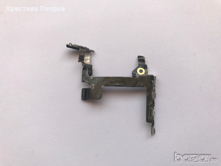 Лентов кабел със странични бутони и power бутон за iphone 5S, снимка 1