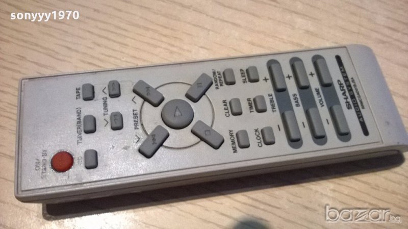 sharp remote audio-внос швеицария, снимка 1