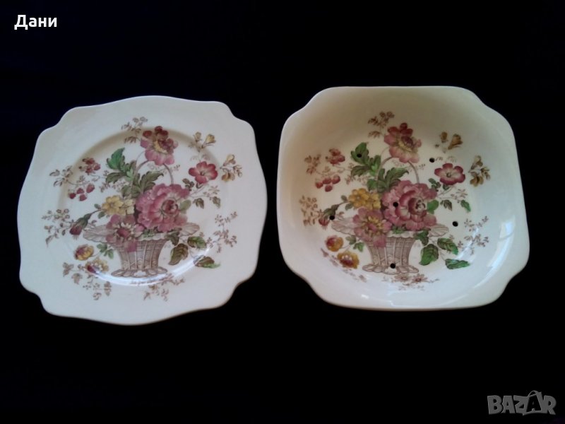 Колекционерска чиния за сервиране на плодове, снимка 1