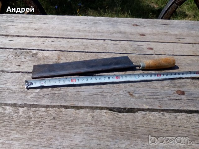 Стара ножовка, снимка 3 - Антикварни и старинни предмети - 16717674